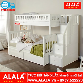 Mua Giường tầng ALALA105 (1m2  1m4) gỗ thông nhập khẩu - www.ALALA.vn® - Za.lo: 0939.622220