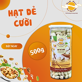 HŨ HẠT DẺ CƯỜI 500G KHÔNG TẨY TRẮNG - XUẤT XỨ: MỸ 