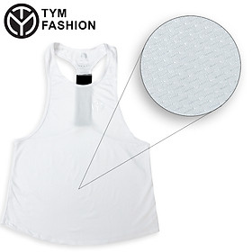 Áo tank top tập gym yoga thể thao Nữ TYM Form rộng - thun lưới thông thoáng mát mẻ AWT001 - TYM FASHION