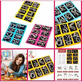 Mua BỘ 3 HỘP 24 CÁI MÓC KHÓA CHÒ CHƠI TRÍ TUỆ GIẢI ĐỐ TRÍ THÔNG MINH CHO CÁC BÉ SÁNG TẠO HÀNG CHUẨN
