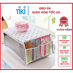 Tấm Phủ Tủ Lạnh, Máy Giặt, Lò Vi Sóng Bảo Vệ Tủ Chống Bụi Bẩn, Chống Thấm Nước Có Túi Bên Hông Đựng Đồ Tiện Lợi - Chính Hãng ( Giao mẫu ngẫu nhiên)