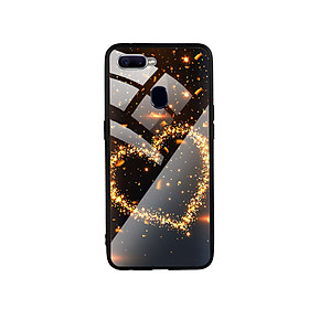 Ốp Lưng Kính Cường Lực cho điện thoại Oppo F9 - Heat 09