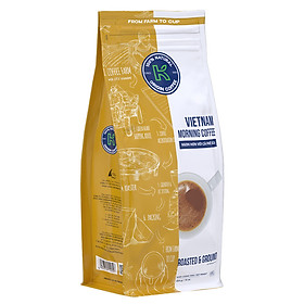 Cà Phê Rang Xay K Coffee VietNam Morning 454g