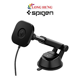 Mua Giá đỡ điện thoại trên xe hơi Spigen Onetap Pro Wireless Magnetic Car Charger Dashboard ACP02616 - Hàng chính hãng