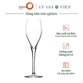 Hình ảnh Ly Pha Lê Uống Champagne Stoelzle Champagne Glass 145ml - Chất Lượng Tuyệt Hảo, Thiết Kế Thanh Lịch - Thích Hợp Với Bất Kỳ Loại Champagne Hay Cocktail Nào