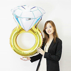 2 Pieces Diamond Balloon Helium Foil Balloon Party Wedding Decor 30th