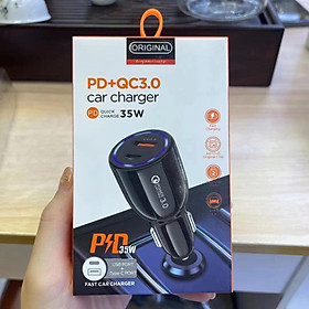 10PCS/35W PD USB C Sạc xe nhanh Sạc nhanh 3.0 Sạc nhanh cho iPhone 14 13 12 XS X XR cho Xiaomi QC3.0 Loại C