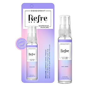 Xịt Khử Mùi Dưỡng Trắng Hương Nước Hoa Refre Whitening Deluxe Hương Sang Trọng (30ml)