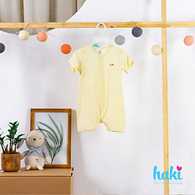 Bộ body đùi vải gỗ sồi cao cấp cho bé Haki BM020