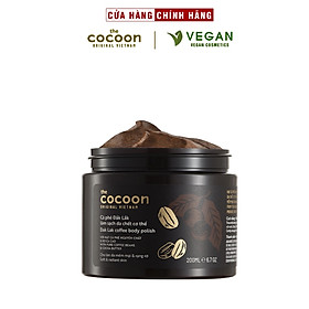 Cà phê Đắk lắk làm sạch da chết COCOON 200ml Dak lak coffee body polish