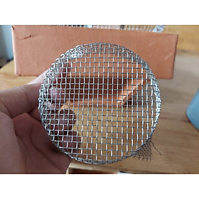 Mua Nắp ốp lưới 90 bịt lỗ thông gió nhà yến loại 2 ly inox 304