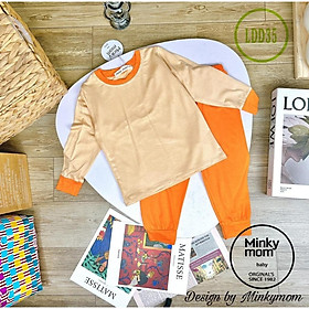 Bộ Dài Tay Cho Bé LDD35 Đồ Bộ Thun Lạnh Cao Cấp Mềm Mịn Thoáng Mát Hàng Chuẩn Loại 1 MINKY MOM Dễ Chịu, Thoải Mái Cho Bé