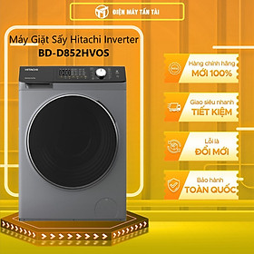 Mua Máy giặt sấy Hitachi Inverter 8.5 kg BD-D852HVOS lồng ngang - Hàng Chính Hãng - Chỉ Giao TPHCM