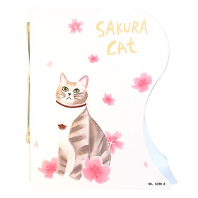 Kệ Chặn Sách Xếp - Sakura Cat - 6239