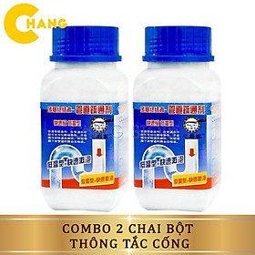 Mua Combo 2 Chai Bột Thông Cống  Đường Ống  Bồn Cầu  Bồn Rửa Mặt..Xử Lý Triệt Để Cặn Bã  Chất Thải Hữu Cơ