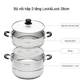 Mua Nồi hấp đồ xôi  nồi hấp Inox 2 tầng Fivestar dày dặn tiện dụng cam kết hàng chính hãng - GiaDungDrb