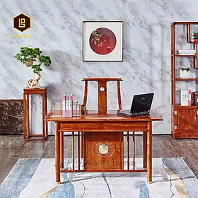 Mua Bộ bàn làm việc bằng gỗ cao cấp - LV001