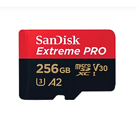 Mua Thẻ Nhớ MicroSDXC SanDisk Extreme Pro V30 A2 256GB 200MB/s SDSQXCD-256G-GN6MA - Hàng chính hãng