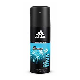 XỊT KHỬ MÙI TOÀN THÂN NAM ADIDAS DEO BODY SPRAY 24H 150ML FRANCE PHÁP
