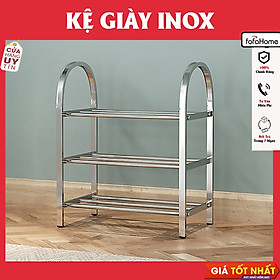 Kệ Để Giày Nhiều Tầng Thép Không Gỉ Có Lưu Trữ Đồ Giá Đứng Kệ Giá Để Giày Inox Giá Đựng Giày Trong Nhà Ngoài Trời Bền Bỉ Và Ổn Định
