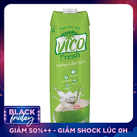 Nước dừa Dứa Vico Fresh hộp 1L