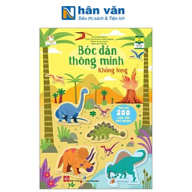 Bóc Dán Thông Minh - Khủng Long (Dành Cho Trẻ Từ 3-8 Tuổi)