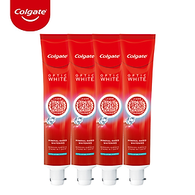 Bộ 4 Kem đánh răng Colgate làm trắng & sáng răng Optic White 46g