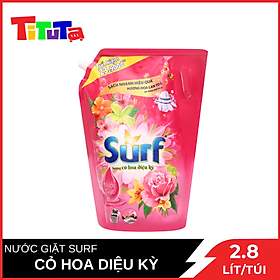 Nước giặt Surf Túi Hồng 2.8L