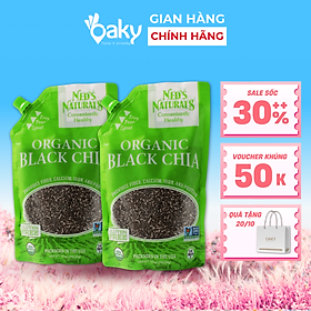 (Combo 2 Túi) Hạt Chia Ned Nature  Nhập Khẩu Mỹ - Túi 400g