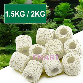 Sứ Lọc Hồ Cá 1.5KG/2KG vật liệu lọc nước bể cá cảnh, hồ thủy sinh cao cấp
