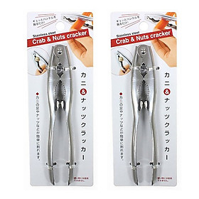 Mua Combo 2 cái kìm kẹp càng cua  kẹp đồ ăn cứng Echo nội địa Nhật Bản