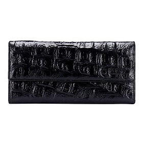 Ví nữ da bò màu đen HJ93133-42-49-52