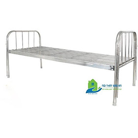 Giường y tế 9 tấc không cần quay không bánh xe - Nội Thất Bảo An