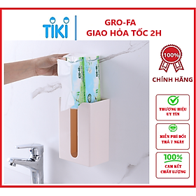 Hộp Đựng Khăn Giấy Dán Tường Tiện Dụng - Chính Hãng GROFA