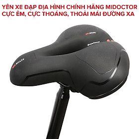 [Chính hãng miDoctor] Yên xe đạp thể thao, Yên xe đạp thể thao êm ái thoáng khí dễ lắp đặt - Đệm Yên xe địa hình thể thao chuyên dụng