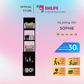 Tủ phòng tắm gỗ hiện đại SMLIFE Sophie