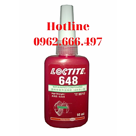 Mua Keo khoá ren   chống xoay Loctite 648 - dung tích 50ml và250ml