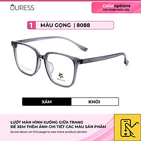 Gọng kính 8088 nhựa cao cấp siêu bền thời trang cá tính nam nữ OURESS