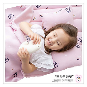 Gối ngủ mùa hè làm từ sợi tre dành cho bé LOLBABY Hàn Quốc