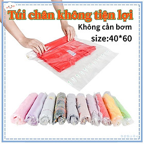 Mua Túi Hút Chân Không Quần Áo Dùng Tay Cuộn Không Cần Bơm Hút Gọn Gàng Tiện Lợi Ngăn Nắp