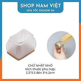 Bọc Chân Bàn Ghế Silicon Chống Trơn Trượt, Chống Ồn