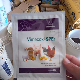 Vimecox-sp3, cầu trùng, ỉa máu tươi.