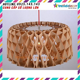 Mua đèn gỗ thả trần CAO CẤP  hiện đại sang trọng trang trí Khách sạn