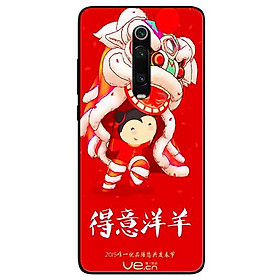 Ốp lưng in cho Xiaomi K20/ K20 Pro/ Mi 9T Mẫu Múa Lân