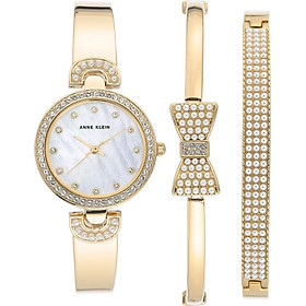 Bộ đồng hồ và vòng tay ANNE KLEIN 3466GPST