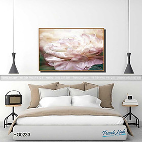 Tranh Canvas hoa treo tường trang trí phòng ngủ
