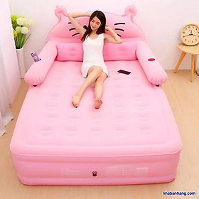 Mua Nệm hơi 3 tầng cao cấp tặng kèm BƠM ĐIỆN và GỐI ÔM