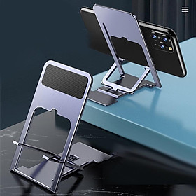 Giá Đỡ Điện Thoại/Máy Tính Bảng Bằng Kim Loại Siêu Mỏng Tùy Chỉnh Tiện Dụng
