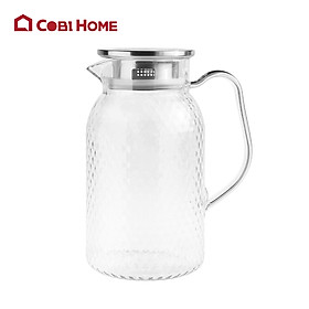 Bình Nước Nhựa Trong Suốt , Cao Cấp , Đa Dạng Mẫu Đủ Size 1L ,1.3L, 1.5L . Nhập Khẩu Chính Hãng Cobi