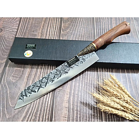 Mua DAO BẾP - DAO THÁI HOA VĂN KHÂU ĐỒNG MÃ A8 DT157 NT topcomshop vn